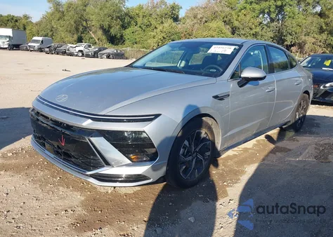 2025 Hyundai Sonata Sel из США, поврежденный, VIN KMHL64JA2SA453619